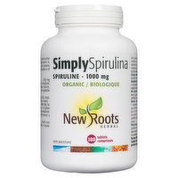 New Roots Herbal - Simply Spirulina 1000mg, 180 Each