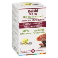 New Roots Herbal - Reishi, 60 Each