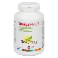 New Roots Herbal - Omega 3/6/7/9, 90 Each