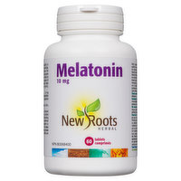 New Roots Herbal - Melatonin 10mg, 60 Each