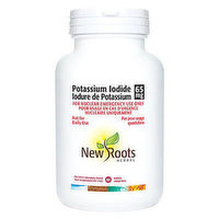 New Roots Herbal - Potassium Iodide 65MG, 60 Each