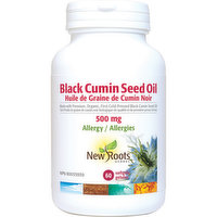 New Roots Herbal - Black Cumin Seed Oil, 60 Each