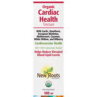 New Roots Herbal - Organic Cardiac Health Tincture, 100 Millilitre