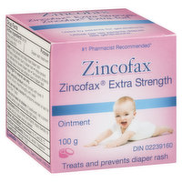 Zincofax - Extra Strength Ointment Cream, 100 Gram