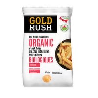 Gold Rush - Fries Steak Organic, 454 Gram