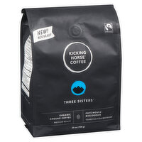 Kicking Horse - Three Sisters, Organic Ground Coffee, Medium Roast
