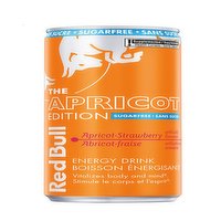 Red Bull - Apricot Strawberry Sugar Free, 250 Millilitre