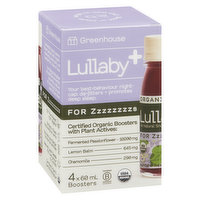 Greenhouse - Booster Lullaby Organic, 4 Each