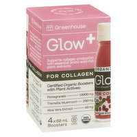 Greenhouse - Booster Glow Organic, 4 Each