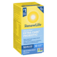 Renew Life - Ultimate Flora Extra Care 50 Billion, 30 Each