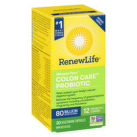 Renew Life - Ultimate Flora Colon Care 80 Billion, 30 Each