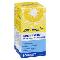 Renew Life - DigestMORE HCl, 90 Each