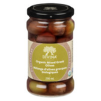 Divina - Greek Olive Mix Organic Jar, 290 Millilitre