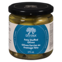 Divina - Feta Stuffed Olives, 375 Millilitre