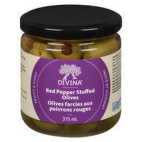 Divina - Red Pepper Stuffed Olives