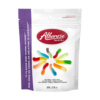 Albanese - Gummi Worms 12 Flavour, 212 Gram