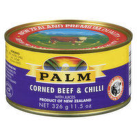 Palm - Corned Beef and Chili with Juices, 326 Gram