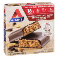 Atkins - Advanced Protein Bar - Chocolate Peanut Butter, 5 Each