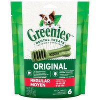 Greenies - Dental Chews Original Regular, 6 Each