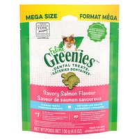 Greenies - Dentals Treats Mega Size, Savory Salmon, 4.6 Ounce