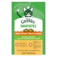 Greenies - Feline SMARTBITES - Chicken Flavour Treats, 60 Gram