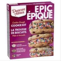 Duncan Hines - EPIC Cookie Dough Cookie Kit, 629 Gram