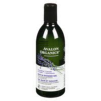 Avalon Organics - Bath & Shower Gel - Lavender, 355 Millilitre