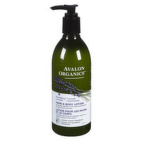 Avalon Organics - Hand & Body Lotion - Lavender, 355 Millilitre