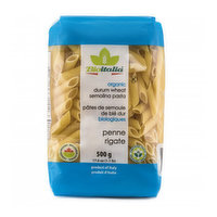 Bioitalia - Pasta Durum Wheat Semolina Penne Rigate Organic, 500 Gram