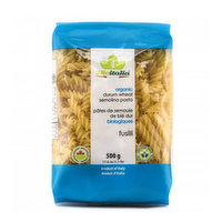 Bioitalia - Pasta Durum Wheat Semolina Fusilli Organic, 500 Gram