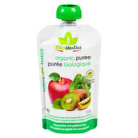 Bioitalia - Organic Puree,Apple Kiwi Spinach, 120 Gram