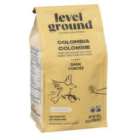 Level Ground Trading - Colombia Ground Coffee, 300 Gram