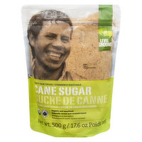 Level Ground Trading - Organic Cane Sugar, 500 Gram