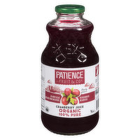 Patience Fruit - Juice Cranberry, 946 Millilitre