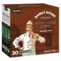 Donut House - Coffee K-Cups Light Roast, 30 Each