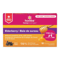 Honibe - Elderberry Lozenges, 10 Each