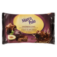 Marco Polo - Gingerbread Stars - Plum, 200 Gram