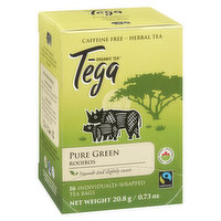 Tega - Organic Tea - Pure Green Rooibos, 16 Each