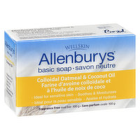 Allenburys - Basic Soap - Colloidal Oatmeal & Coconut Oil, 100 Gram
