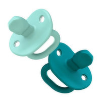 Boon - Jewl Biometric Orthodontic Pacifier Stage 2, Blue, 2 Each