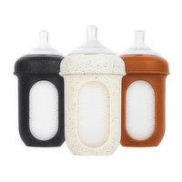 Boon - Nursh Silicone Bottle 8oz, Speckle, 3 Each