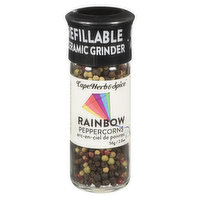 Cape Herb And Spice - Rainbow Peppercorns with Grinder, 56 Gram