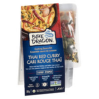 Blue Dragon - Red Curry 3 Step Cooking Sauce Kit, 253 Gram