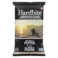 Hardbite - Handcrafted Potato Chips-Sea Salt & Pepper, 150 Gram