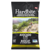 Hardbite - Potato Chips - Avocado & Lime, 150 Gram