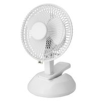 Coolworks - Clip and Desk Combo Fan, 6 Inch, 1 Each