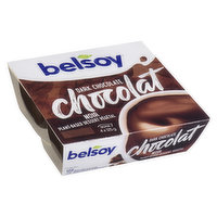 Belsoy - Dark Chocolate Soy Dessert, 4 Each