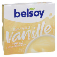 Belsoy - French Vanilla Soy Dessert, 4 Each