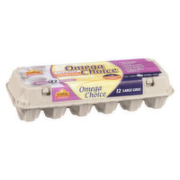 Gold Egg - Omega Choice Eggs Large, 12 Each