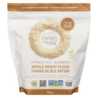 One Degree Organic - Flour Sprouted Whole Wheat, 907 Gram